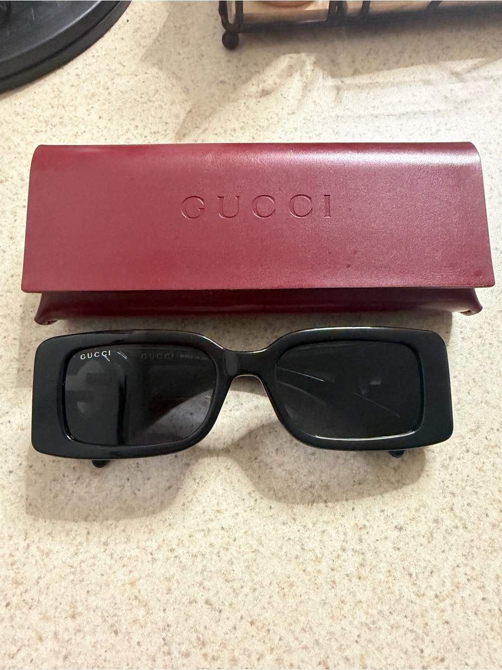 Gucci Black Sunglasses